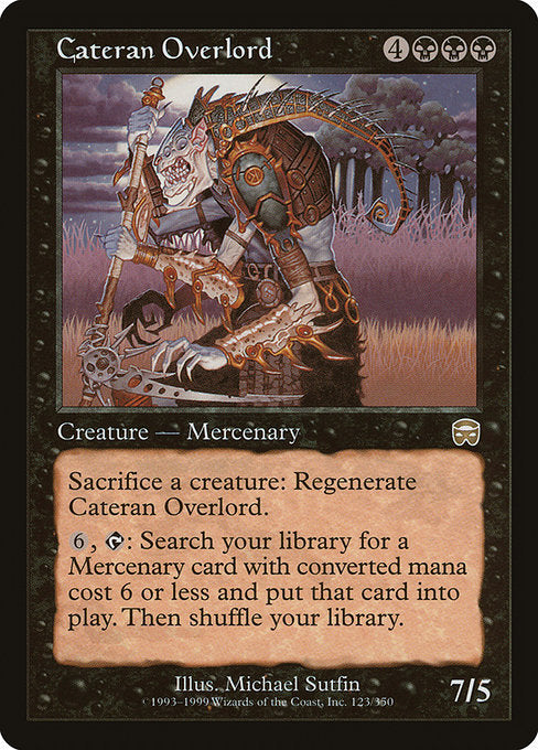 Cateran Overlord [Mercadian Masques] | Gam3 Escape