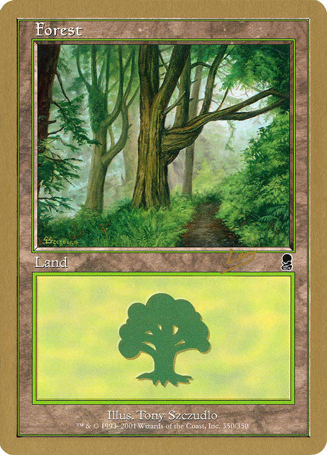 Forest (rl350) (Raphael Levy) [World Championship Decks 2002] | Gam3 Escape