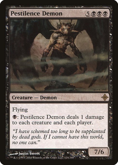 Pestilence Demon [Rise of the Eldrazi] | Gam3 Escape