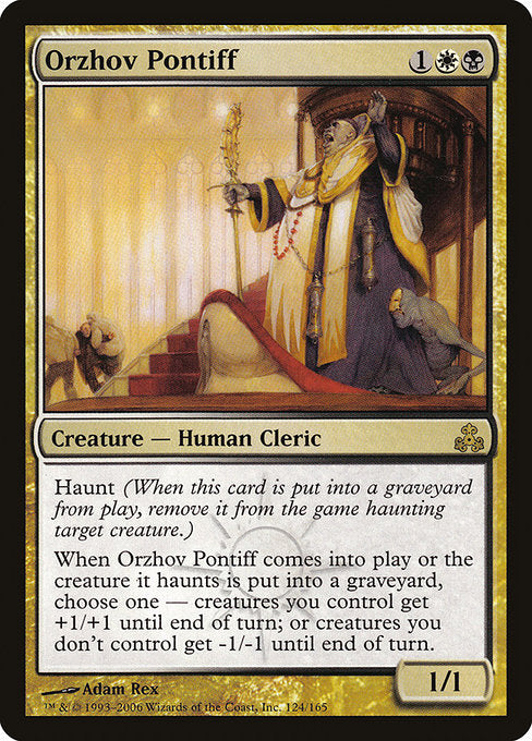 Orzhov Pontiff [Guildpact] | Gam3 Escape