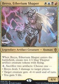 Breya, Etherium Shaper (Commander 2016) [Commander 2016 Oversized] | Gam3 Escape