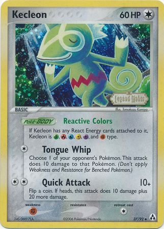 Kecleon (37/92) (Stamped) [EX: Legend Maker] | Gam3 Escape