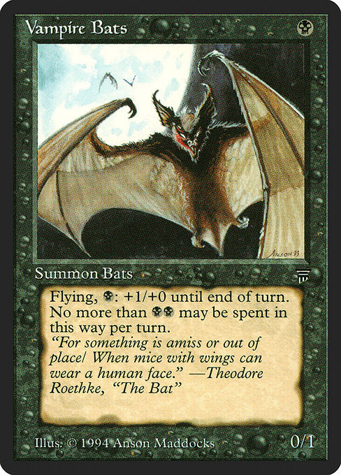 Vampire Bats [Legends] | Gam3 Escape