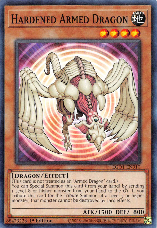 Hardened Armed Dragon [EGO1-EN010] Common | Gam3 Escape