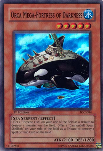 Orca Mega-Fortress of Darkness [IOC-084] Super Rare | Gam3 Escape