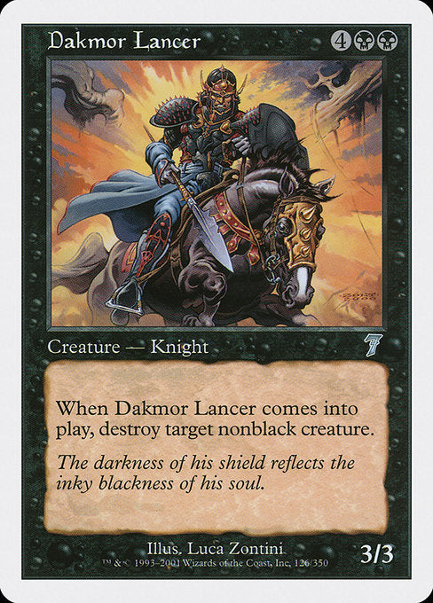 Dakmor Lancer [Seventh Edition] | Gam3 Escape