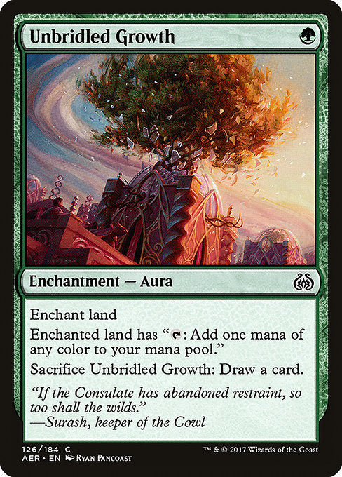 Unbridled Growth [Aether Revolt] | Gam3 Escape