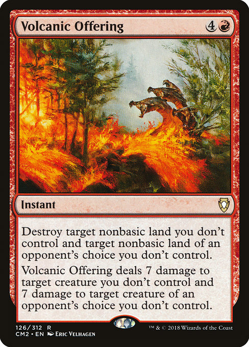 Volcanic Offering [Commander Anthology Volume II] | Gam3 Escape