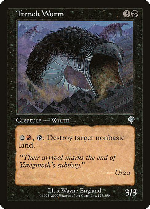 Trench Wurm [Invasion] | Gam3 Escape