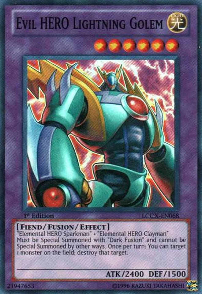 Evil HERO Lightning Golem [LCGX-EN068] Super Rare | Gam3 Escape