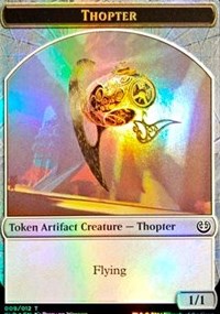 Thopter // Servo Double-sided Token [League Promos] | Gam3 Escape