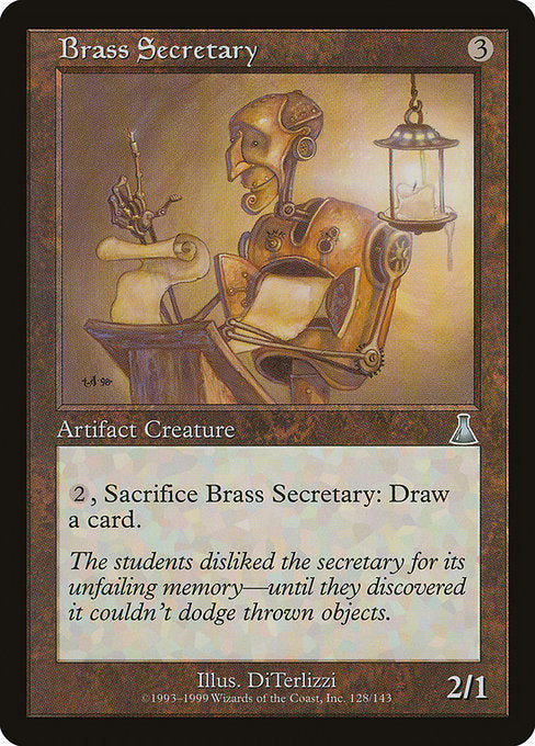 Brass Secretary [Urza's Destiny] | Gam3 Escape