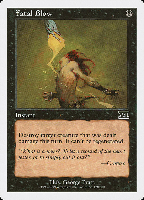 Fatal Blow [Classic Sixth Edition] | Gam3 Escape
