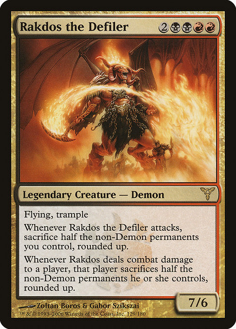 Rakdos the Defiler [Dissension] | Gam3 Escape