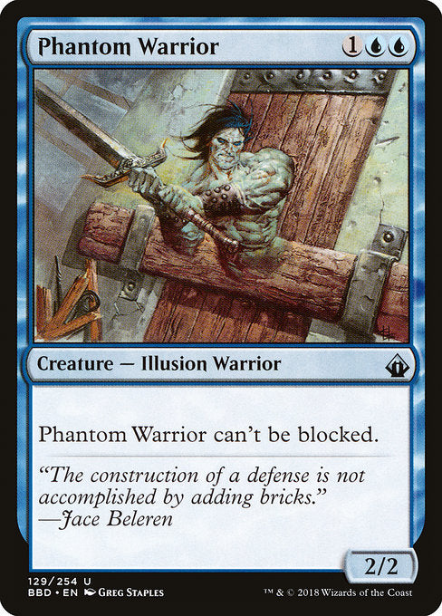 Phantom Warrior [Battlebond] | Gam3 Escape