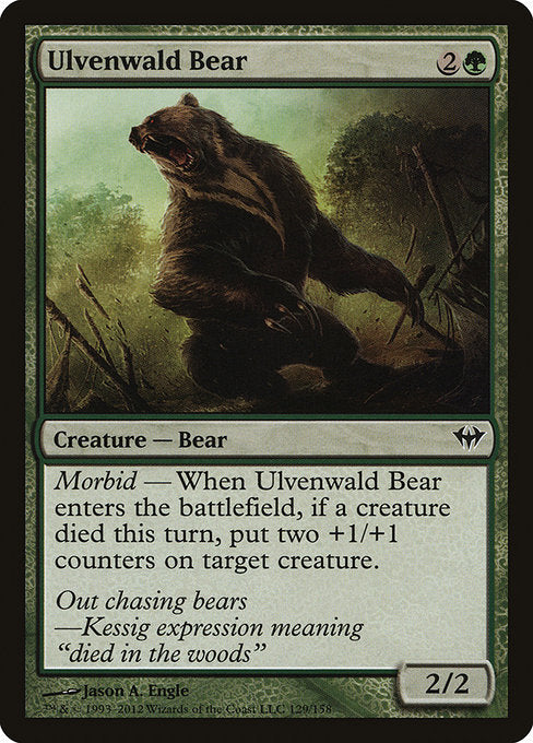 Ulvenwald Bear [Dark Ascension] | Gam3 Escape