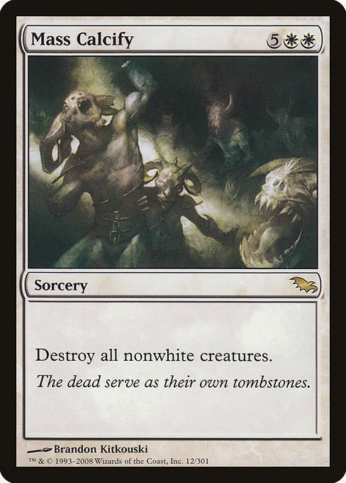 Mass Calcify [Shadowmoor] | Gam3 Escape