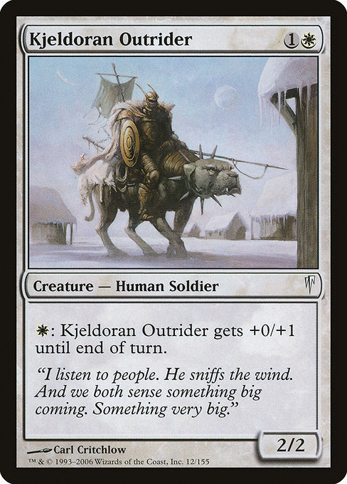 Kjeldoran Outrider [Coldsnap] | Gam3 Escape