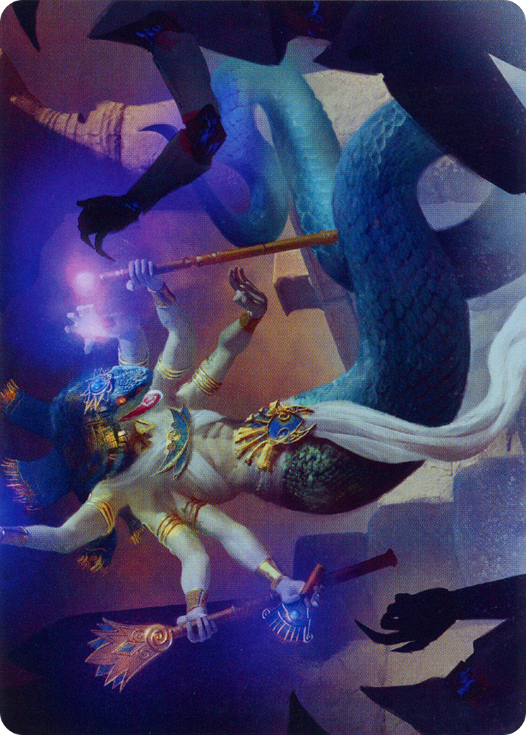 Imoti, Celebrant of Bounty Art Card [March of the Machine Art Series] | Gam3 Escape