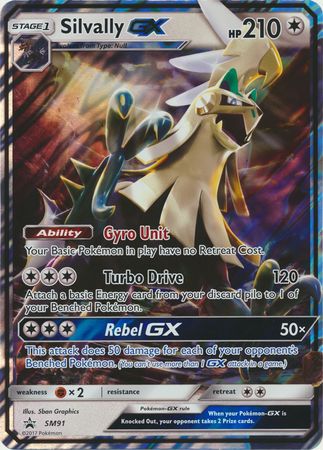 Silvally GX (SM91) (Jumbo Card) [Sun & Moon: Black Star Promos] | Gam3 Escape