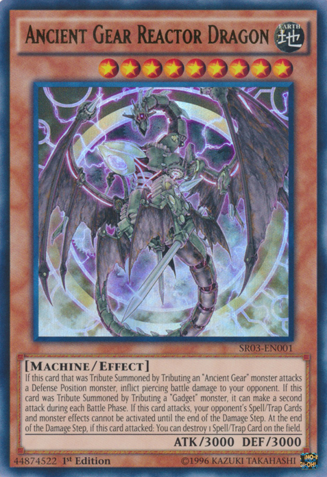 Ancient Gear Reactor Dragon [SR03-EN001] Ultra Rare | Gam3 Escape