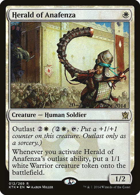 Herald of Anafenza [Khans of Tarkir Promos] | Gam3 Escape