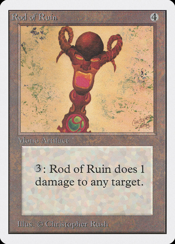 Rod of Ruin [Unlimited Edition] | Gam3 Escape