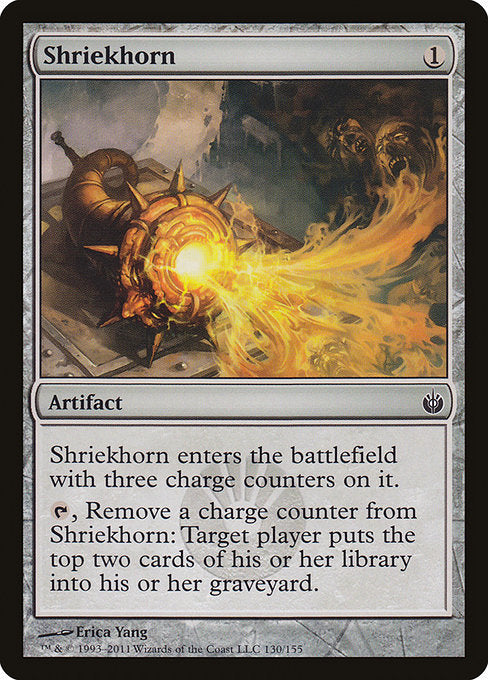 Shriekhorn [Mirrodin Besieged] | Gam3 Escape