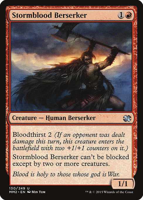 Stormblood Berserker [Modern Masters 2015] | Gam3 Escape