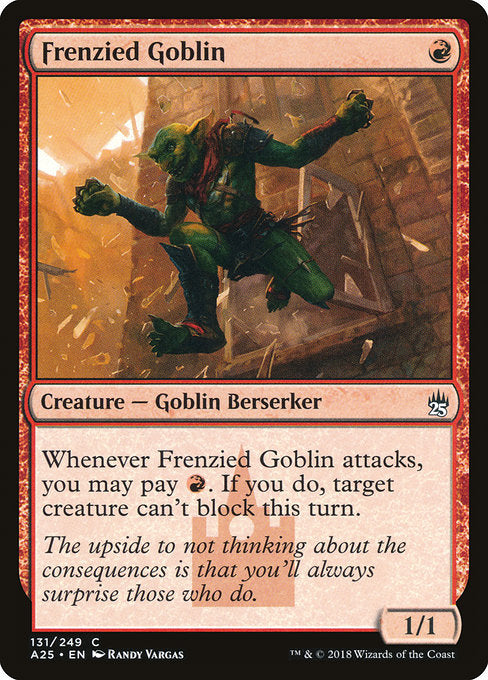 Frenzied Goblin [Masters 25] | Gam3 Escape