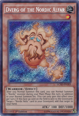 Dverg of the Nordic Alfar [LC5D-EN183] Secret Rare | Gam3 Escape