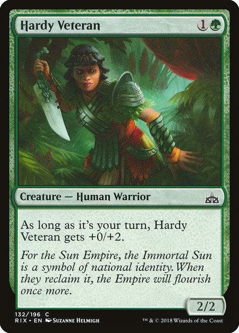 Hardy Veteran [Rivals of Ixalan] | Gam3 Escape