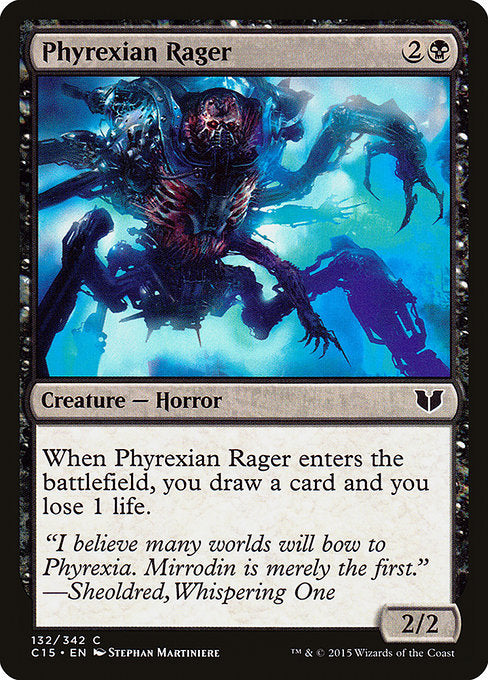 Phyrexian Rager [Commander 2015] | Gam3 Escape