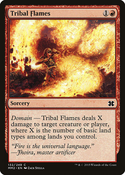 Tribal Flames [Modern Masters 2015] | Gam3 Escape