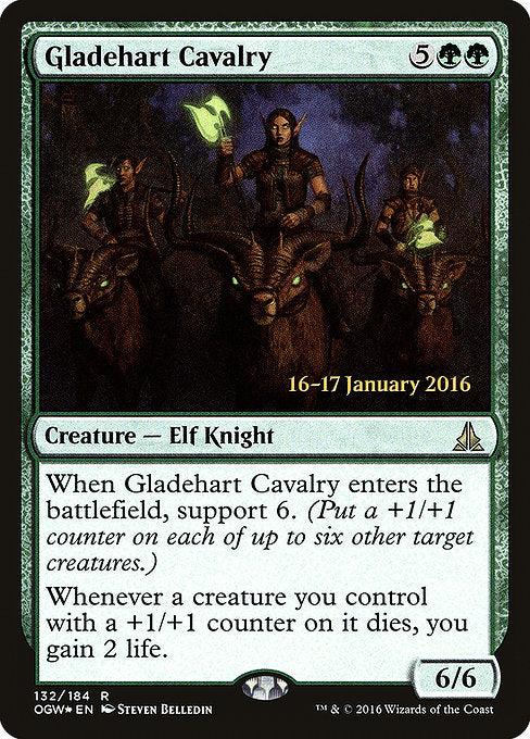 Gladehart Cavalry [Oath of the Gatewatch Promos] | Gam3 Escape