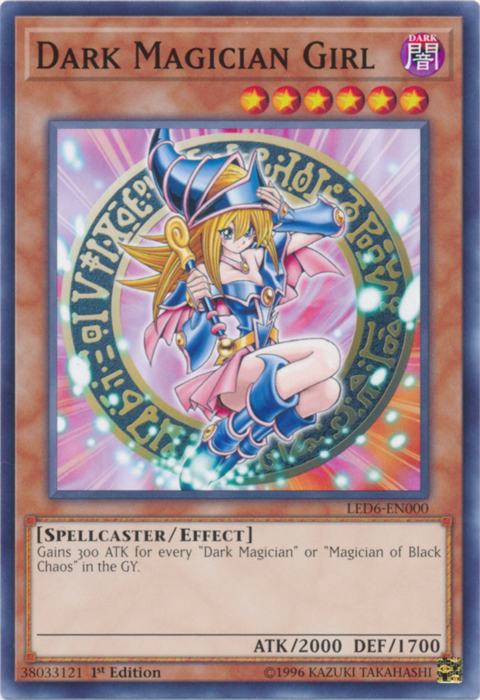 Dark Magician Girl [LED6-EN000] Common | Gam3 Escape