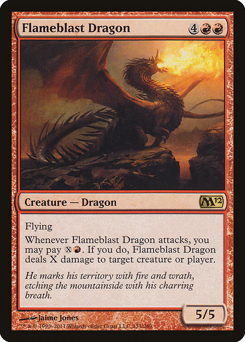 Flameblast Dragon [Magic 2012] | Gam3 Escape