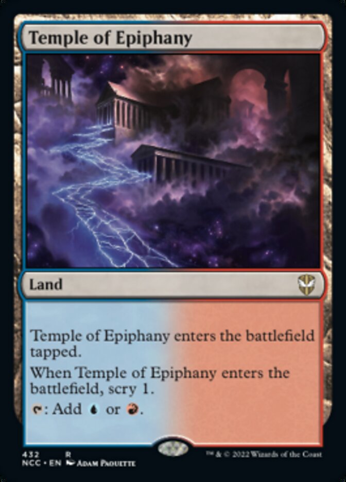 Temple of Epiphany [Streets of New Capenna Commander] | Gam3 Escape