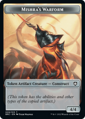 Mishra's Warform // Inkling Double-Sided Token [The Brothers' War Commander Tokens] | Gam3 Escape