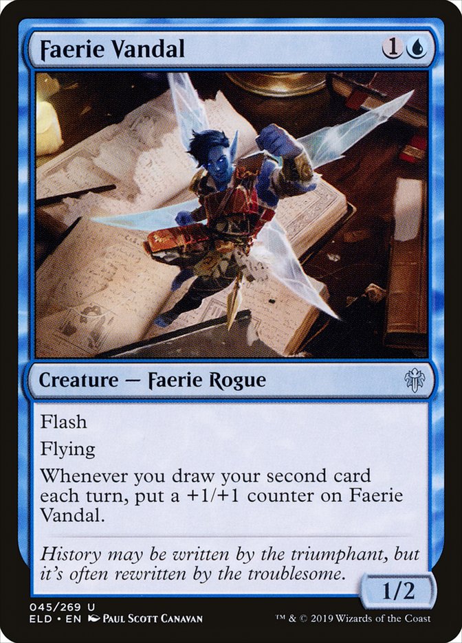 Faerie Vandal [Throne of Eldraine] | Gam3 Escape