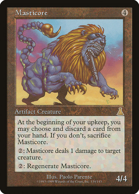 Masticore [Urza's Destiny] | Gam3 Escape