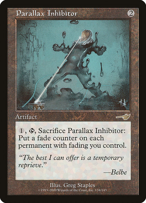 Parallax Inhibitor [Nemesis] | Gam3 Escape