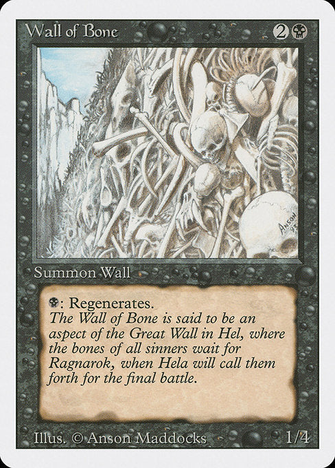 Wall of Bone [Revised Edition] | Gam3 Escape