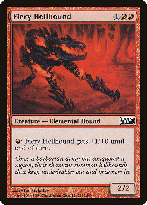 Fiery Hellhound [Magic 2010] | Gam3 Escape