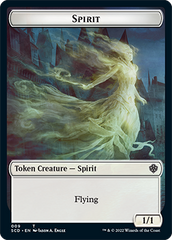 Bird // Spirit Double-Sided Token [Starter Commander Decks] | Gam3 Escape