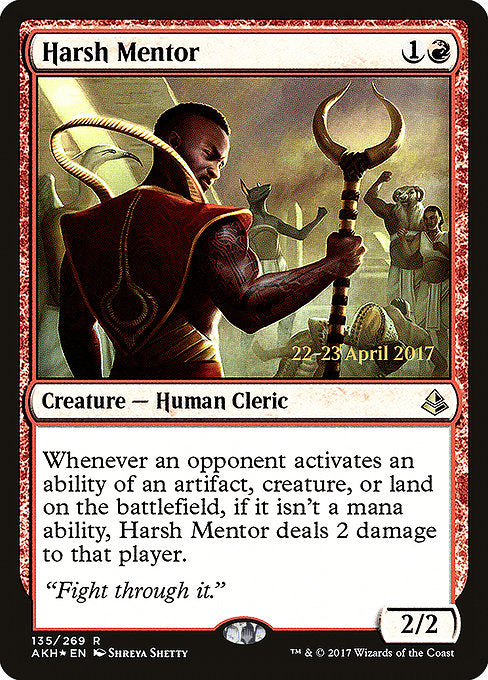 Harsh Mentor [Amonkhet Promos] | Gam3 Escape