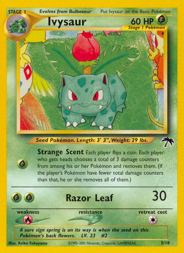 Ivysaur (5/18) [Southern Islands] | Gam3 Escape