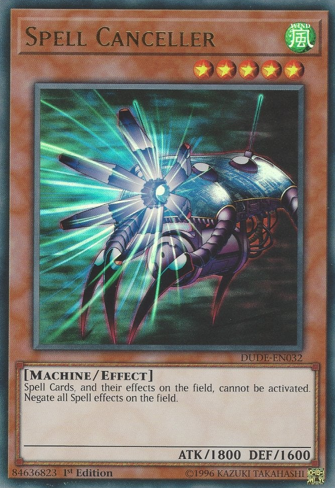 Spell Canceller [DUDE-EN032] Ultra Rare | Gam3 Escape