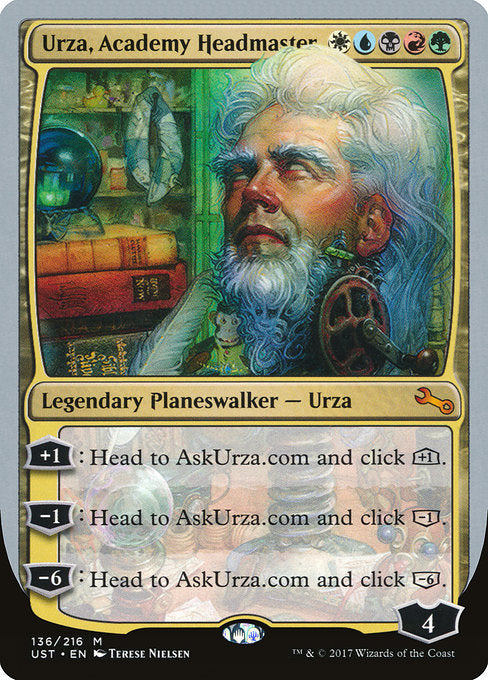 Urza, Academy Headmaster [Unstable] | Gam3 Escape