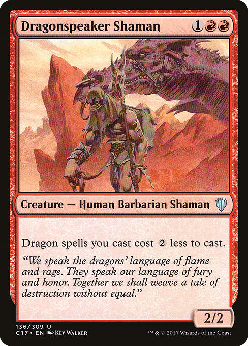 Dragonspeaker Shaman [Commander 2017] | Gam3 Escape